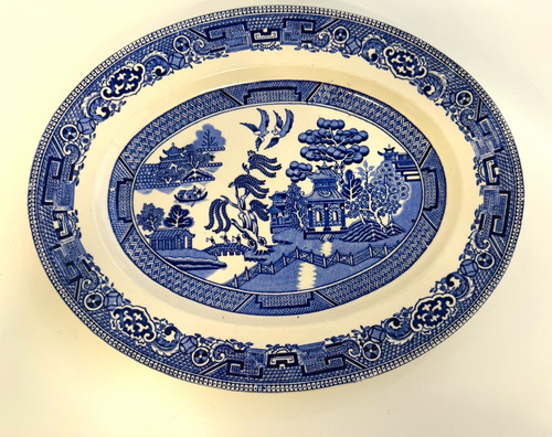 Churchill willow blue white - willow, &