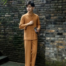 Men CottonTai Chi Uniforms Chinese Kung Fu Martial art Clothing Tang fu suit