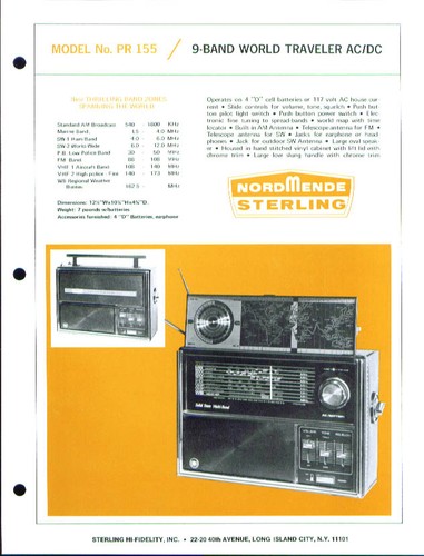 Nordmende 155 band world - 9-band,