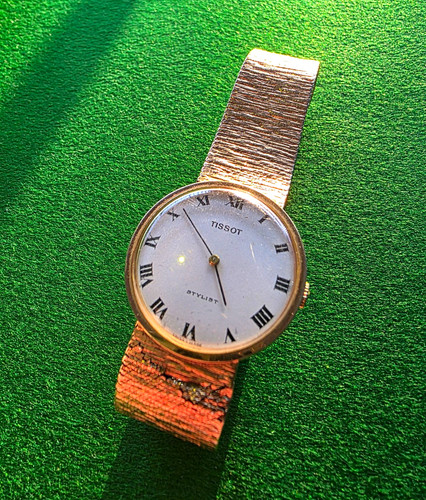 1970 tissot stylist 9ct - 1970’s,