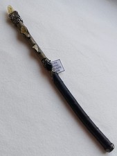 Ash wand citrine - ash, citrine/obsidian