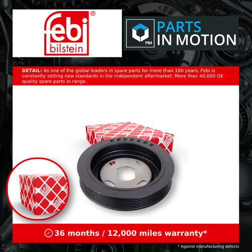 Crankshaft pulley fits renault - pulley,