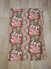 2 Pairs Vintage Sanderson Long Curtains Retro Heritage Arts & Crafts Cottagecore