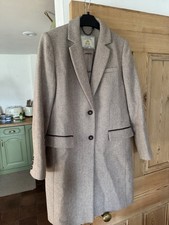 Joules Women's Tweed Coat UK Size 12