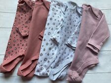Brand New Set Of Bodysuits Bundle Leopard Prints Plain Girls 0-3 Months ??
