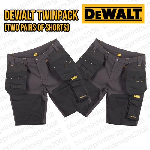 Dewalt work shorts twinpack - dewalt,
