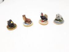 4 Tetley Tea 1997 Water Life Animals Collectable Miniature Figures