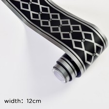 10M Wall Skirting Border Wallpaper Sticker Waist Line Self Adhesive Home Decor