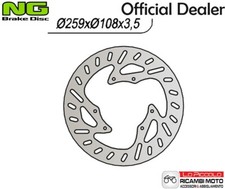 659614 Front Brake Disc NG