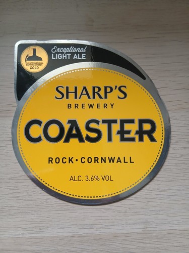 Sharps brewery coaster - sharps,