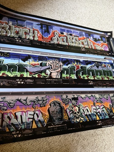 Seen graffiti signed poster - seen,