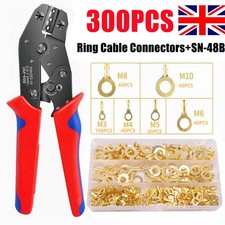 300PCS Copper Ring Terminals