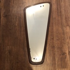 Vintage Teak Wall Mirror Mid