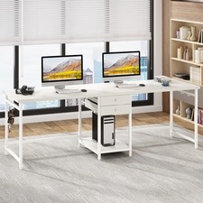 79 Inch Extra Long Desk with 2