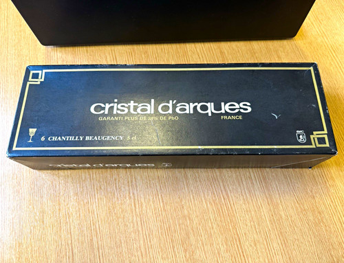 Cristal arques chantilly - d'arques,