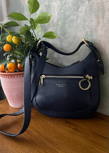 Radley london small navy - london,