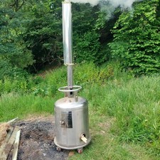 Charcoal Retort Stainless