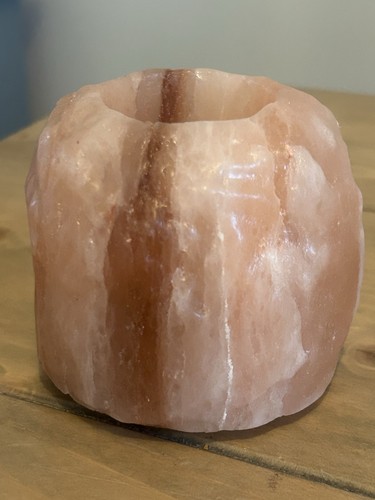 Carved himalayan salt heavy - carved,