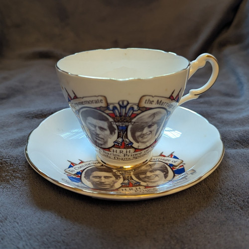 Argyle bone china tea cup - bone, &