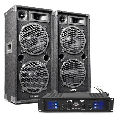 Max dual speakers - 10", dj