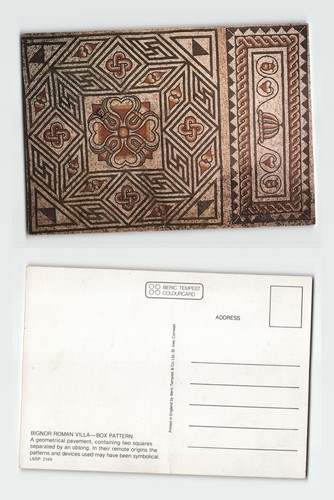 Postcard bignor roman villa - postcard,