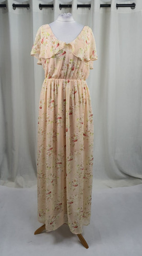 Style london ditsy peach maxi - london,