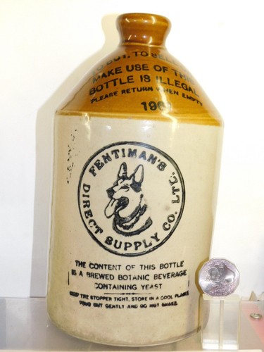 Antique bottle fentiman - antique,