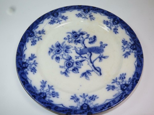 Antique victorian flow blue - antique,