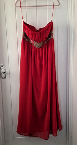 Ladies size red gold - size, uk