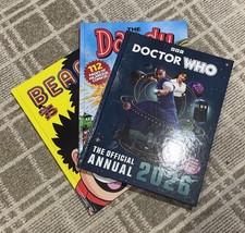 3 x 2026 Annuals Beano, Dandy