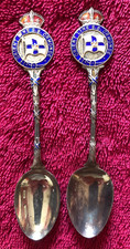 Orient Line - S.S. Ormonde - 2 Souvenir Spoons - Ocean Liner Collectibles