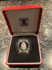1998 £1 SILVER PROOF PIEDFORT COIN