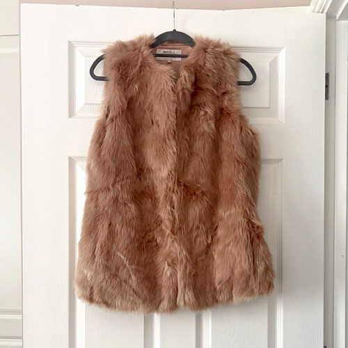 Zara trafaluc brown faux - trafaluc, fur