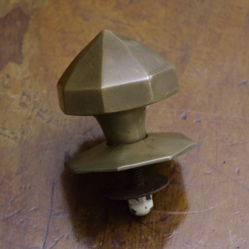 Large brass octagonal door - octagonal,