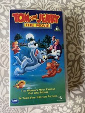 Tom And Jerry The Movie 1992 VHS PAL Children's Video Cassette