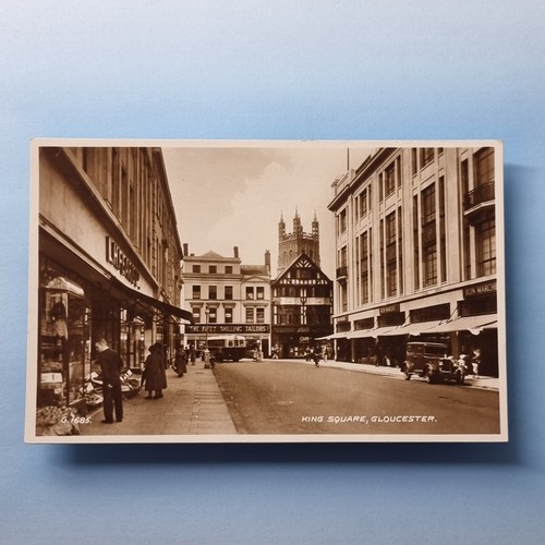 Gloucester postcard city - postcard,