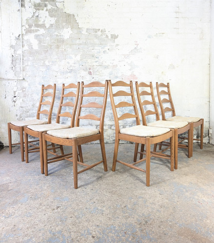 Vintage ercol ladder back - 6,