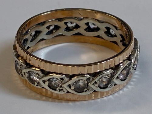 Vintage ring 9ct yellow - yellow, gold