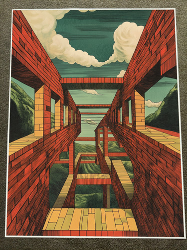 Surreal escher inspired - mc,