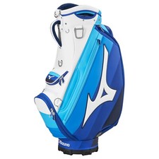 MIZUNO 2025 TOUR STAFF BAG  / GOLF TOUR BAG - WHITE / BLUE +FREE NEXT DAY P&P