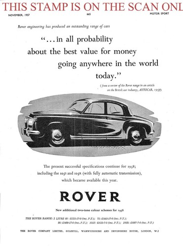 Rover 105s 105r saloon - rover, &