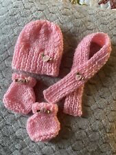 Hand Knitted dolls clothes to fit 10" Ashton Drake, Reborn, Ooak