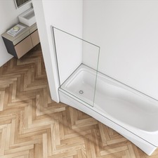 Bath Shower Screen Fixed