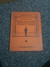 "Sixty Old Time Variety Songs" News Chronicle Song Book No.2 Vintage Very Good