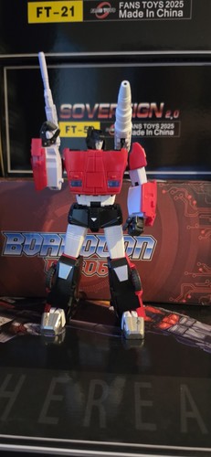 Dx9 red storm transformers - red, v1