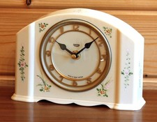 VINTAGE 20cm Smiths Bakelite Mantel Clock - Retro Mid Century Desk Clock Gift