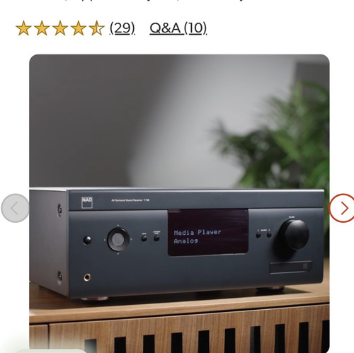 Nad 758 v3i channel - t, 7.1-channel