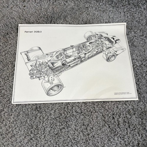 Ferrari 312b vintage - ferrari, f1