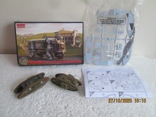 1/76  AIRFIX  WW1  BUILT MALE & FEMALE TANKS  + UNBUILT MALE TANK + RODEN FWD