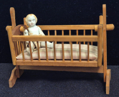 Shackman wooden cradle with - cradle,